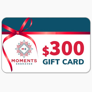 Moments Engraved Gift Card