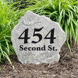 Elegant Address Stone