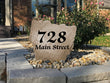 Elegant Address Stone