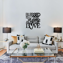 Load image into Gallery viewer, Blessed Is The Home Sign (6740494483530)