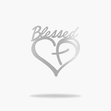 Load image into Gallery viewer, Blessed Heart Sign (6746677051466)