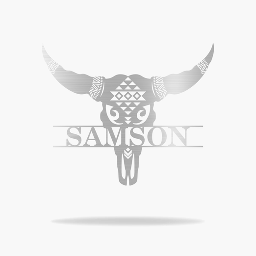Bull Skull Monogram (6561671512138)