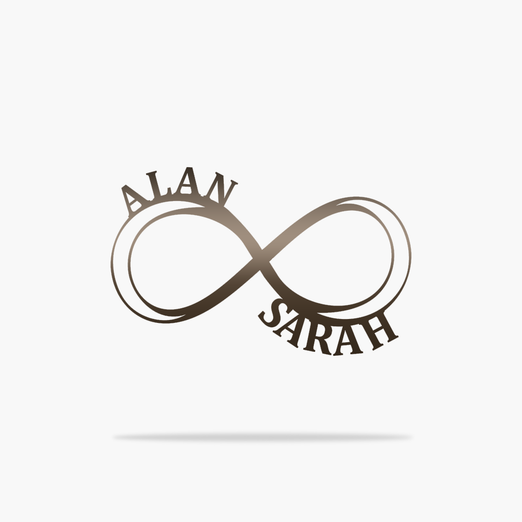 Custom Infinity Name Sign (3525012127818)