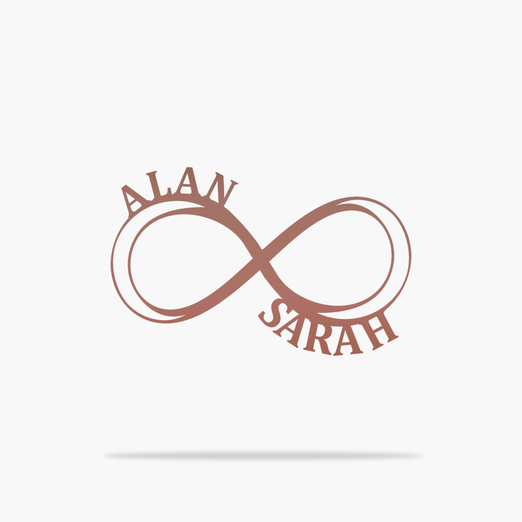 Custom Infinity Name Sign (3525012127818)