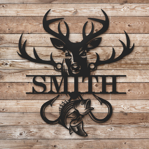 Deer Fish Monogram (4852210401354)