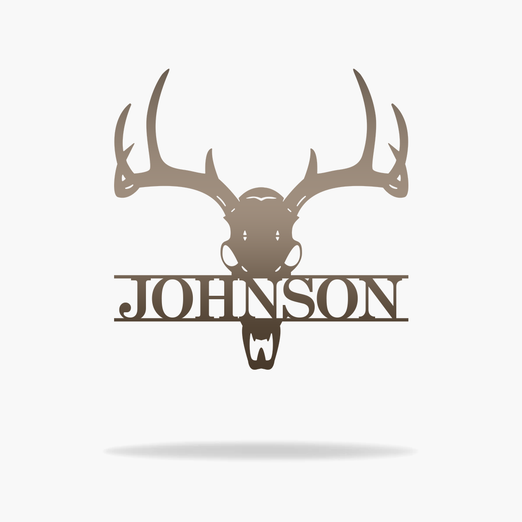 Deer Skull Monogram (6565264130122)