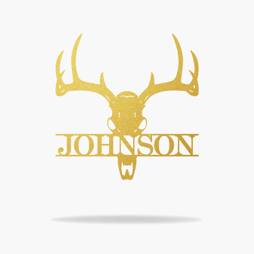 Deer Skull Monogram (6565264130122)