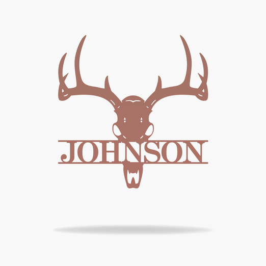Deer Skull Monogram (6565264130122)