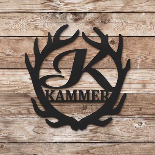 Deer Antler Monogram (1312060932170)