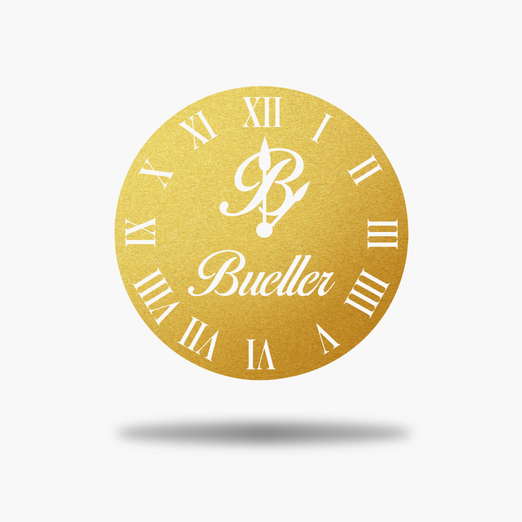 Family Name Initial Clock (3731028639818)