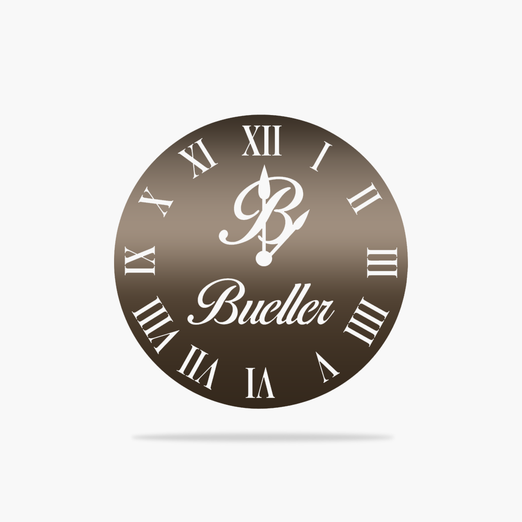 Family Name Initial Clock (3731028639818)