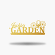 Custom Garden Monogram