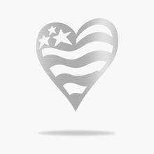 Load image into Gallery viewer, USA Heart Flag Sign (4891268120650)