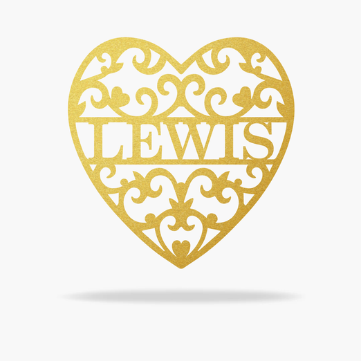 Personalized Heart Monogram (4872025374794)