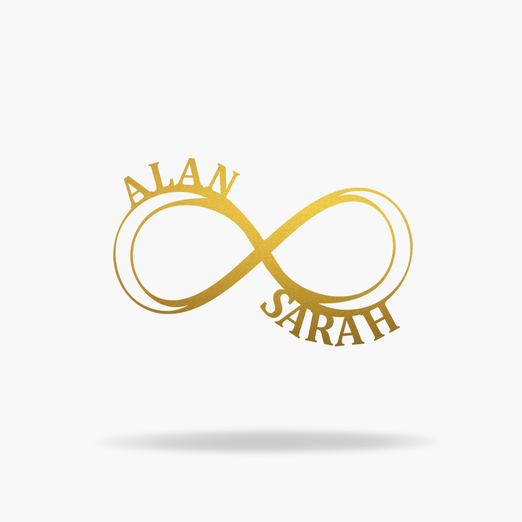 Custom Infinity Name Sign (3525012127818)