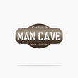 Personalized Man Cave Sign