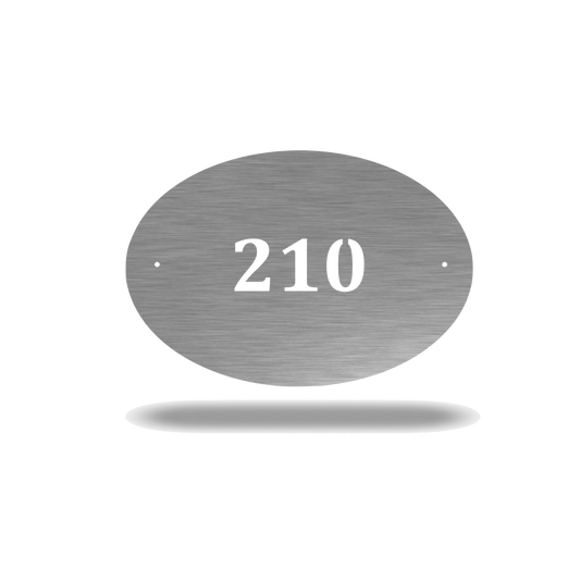 Oval Address Sign (3690939547722)