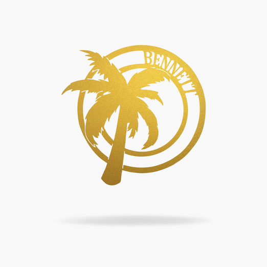 Palm Tree Monogram (3716350804042)