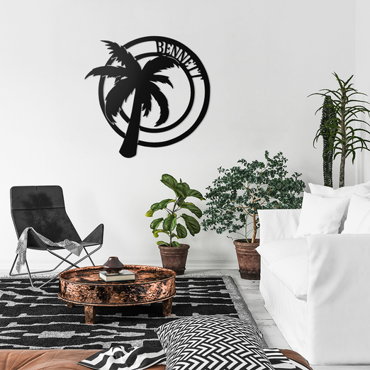 Palm Tree Monogram (3716350804042)