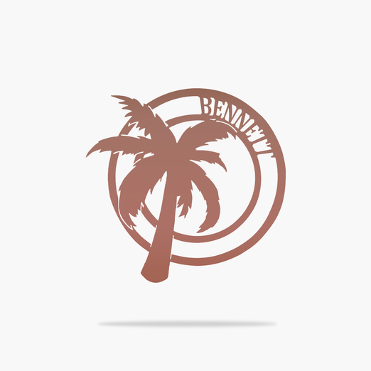 Palm Tree Monogram (3716350804042)