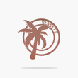 Palm Tree Monogram