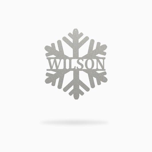 Personalized Snowflake Ornament (4288984875082)