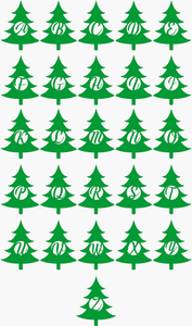 Christmas Tree Initial (4199700889674)