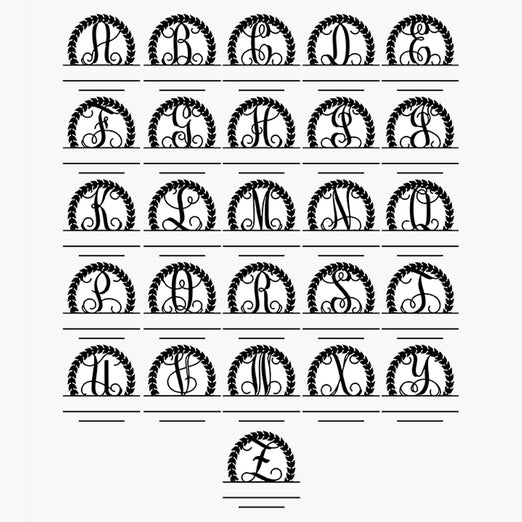 Wreath Monogram (3524971921482)