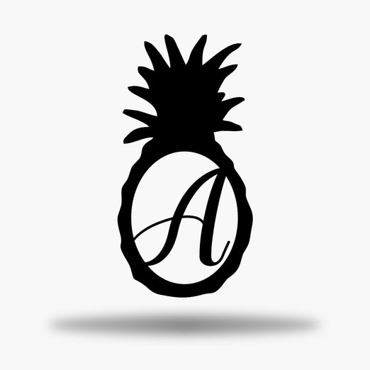 Pineapple Monogram Initial (3524780523594)