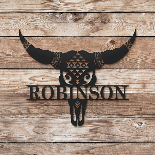 Bull Skull Monogram (6561671512138)