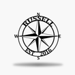 Nautical Compass Monogram