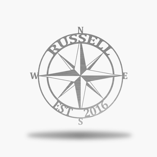 Nautical Compass Monogram (3720751644746)