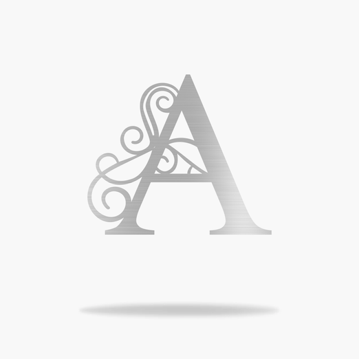 Twirl Letter Monogram (6639018868810)