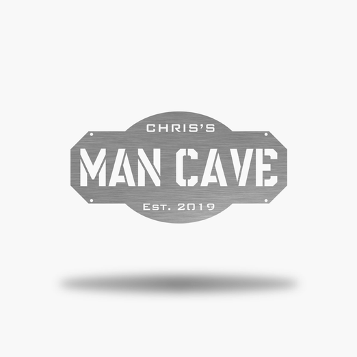 Personalized Man Cave Sign (3716305158218)