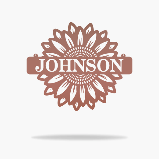 Personalized Sunflower Monogram (6563098132554)